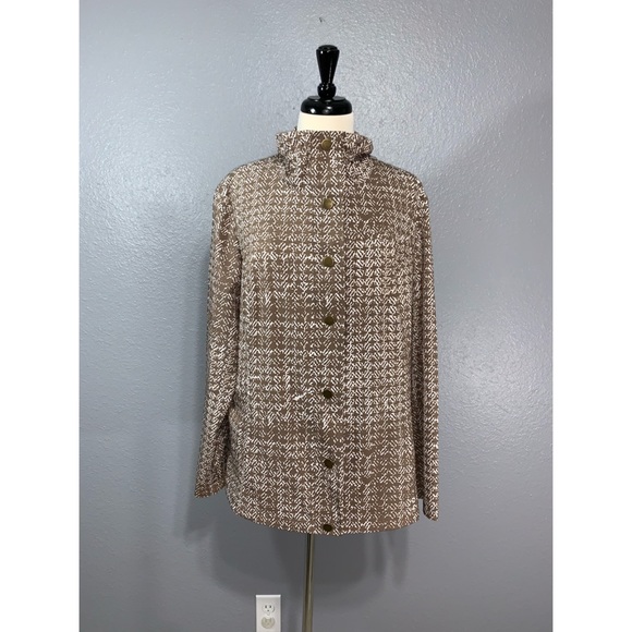 Chico's Jackets & Blazers - C H I C O S | Weekends Snap Windbreaker Jacket 3